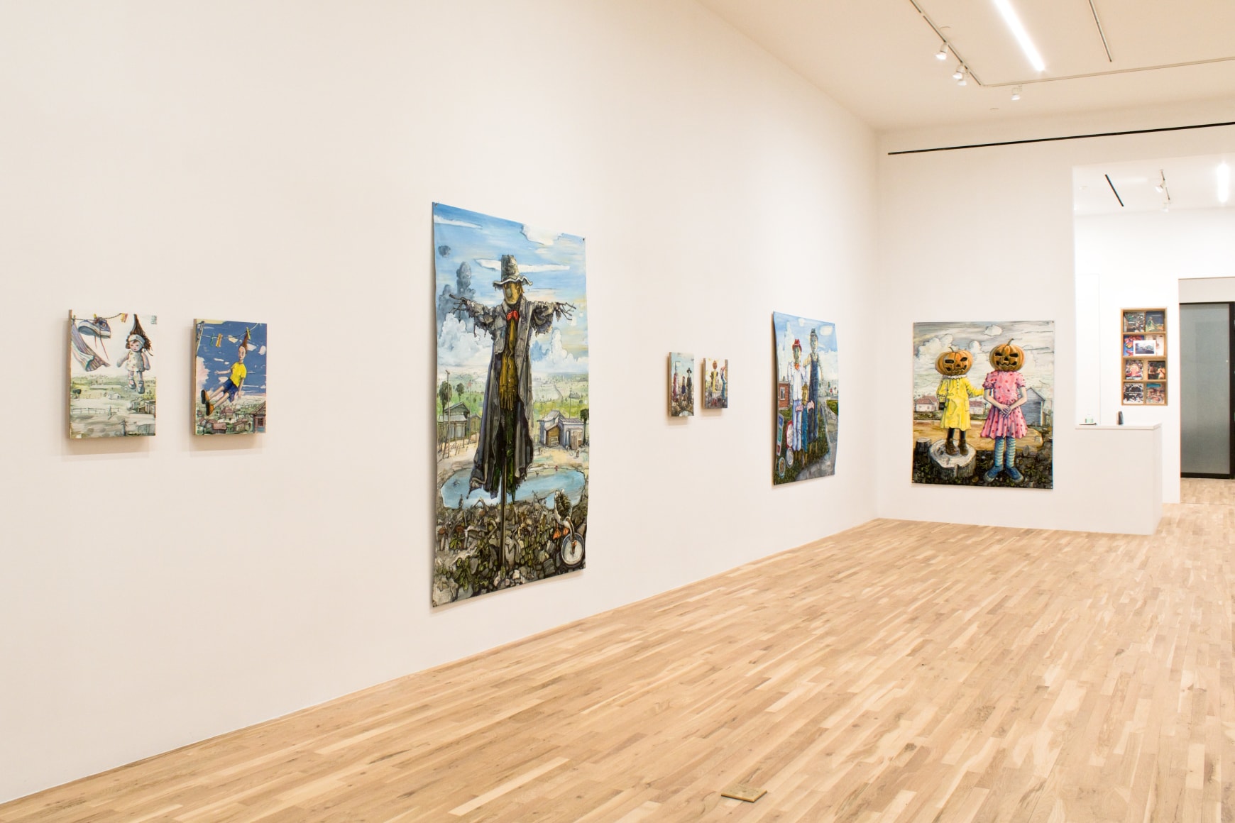 Installation view, Amer Kobaslija, In Passing, George Adams Gallery, New York, 2021.