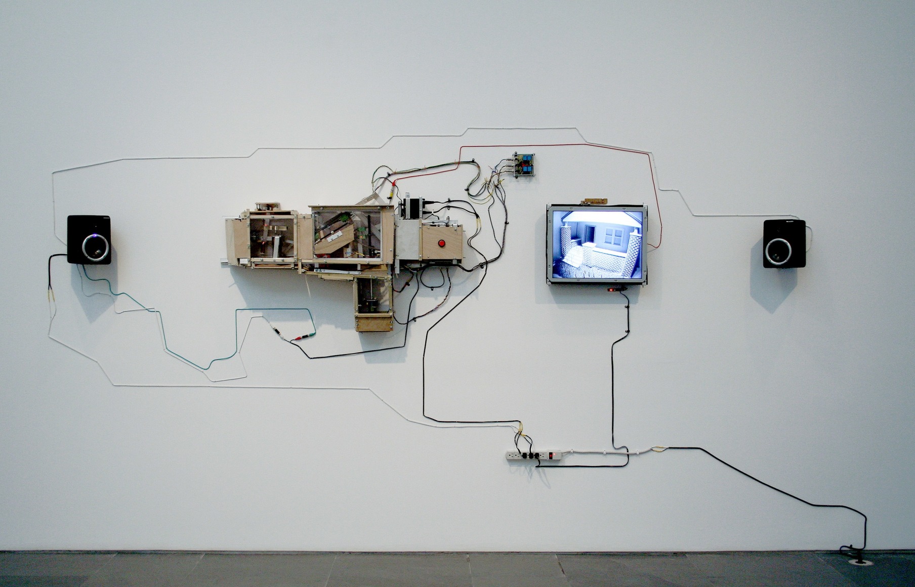 installation in gallery