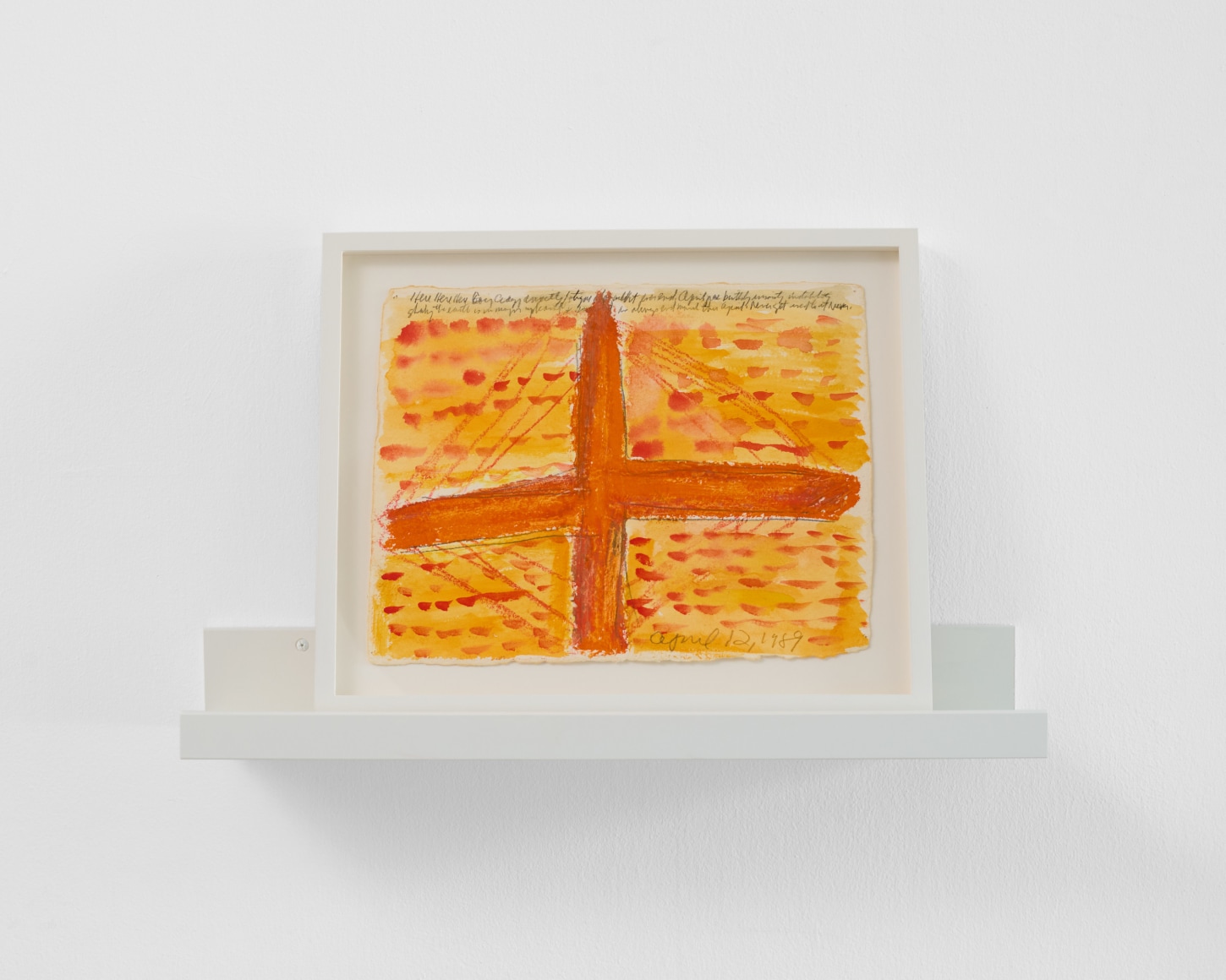 Joan Snyder, crazy anxiety, 1989