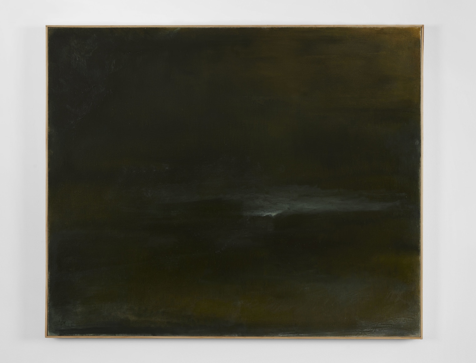 Night, Sea and the Rock, ca. 2014, Oil on linen