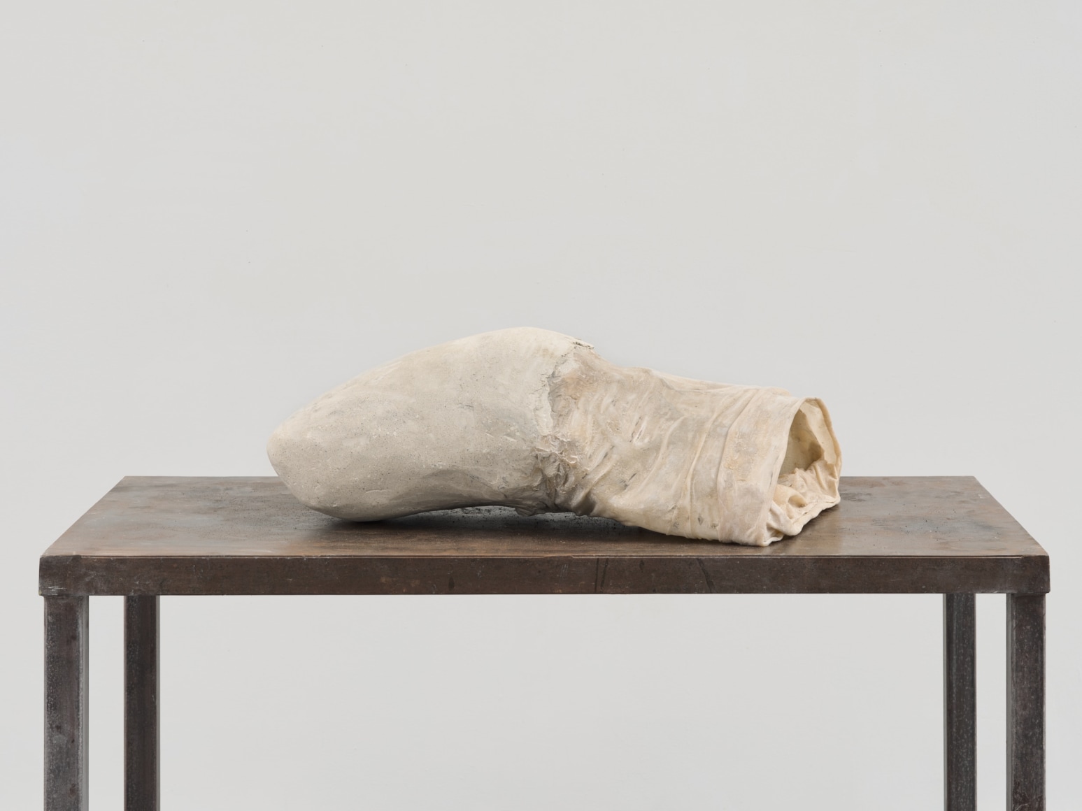 Sac, 2019, Concrete, flannel and resin