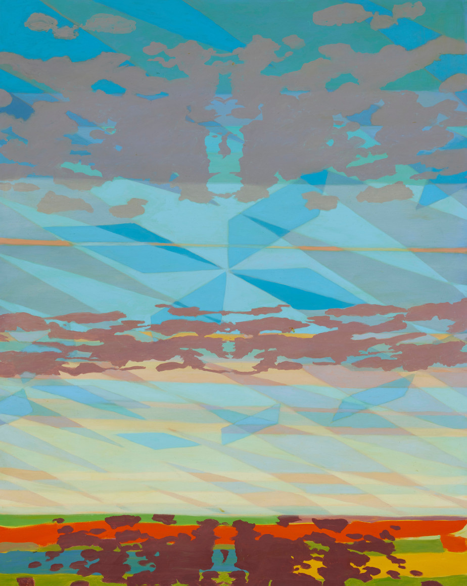 Ink Blot, 2019, Oil on Linen