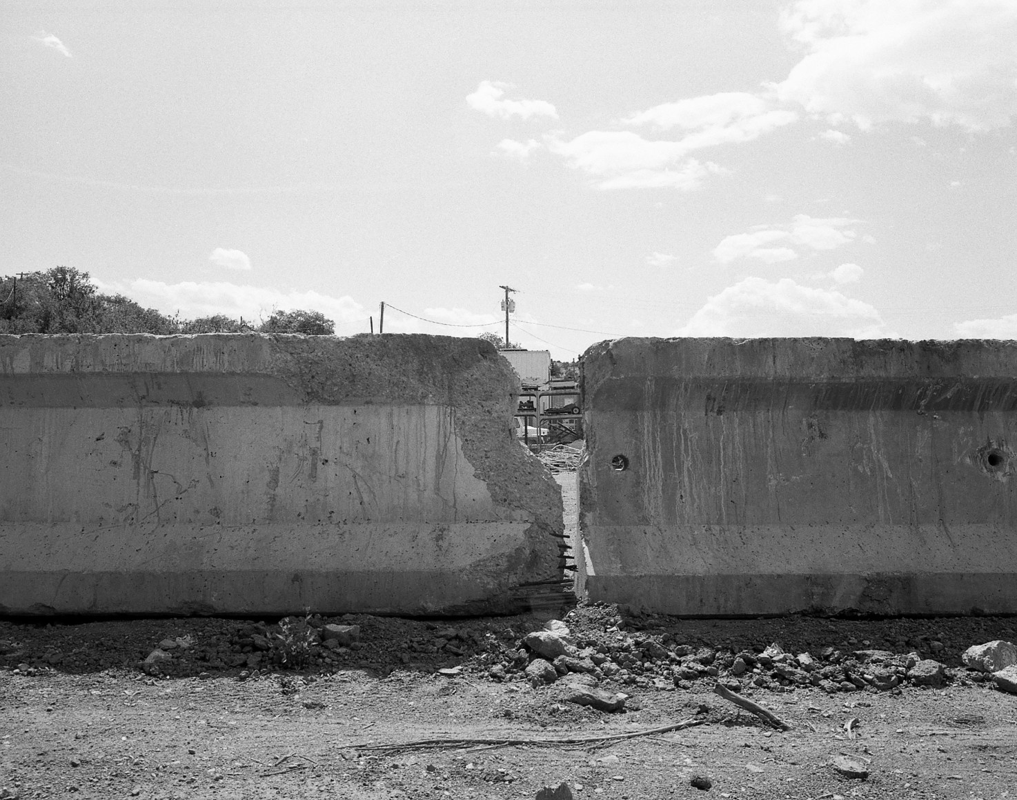 Patrice Aphrodite Helmar  Concrete Wall, New Mexico, 2016  C-print  41 x 51 cm / 16 x 20 in  Edition of 5 + 2 AP