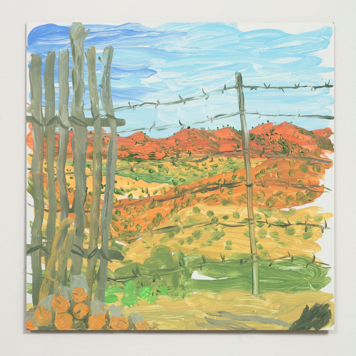 Esteban Cabeza de Baca  Untitled, 2021  Acrylic on canvas  30.5 x 30.5 cm / 12 x 12 in