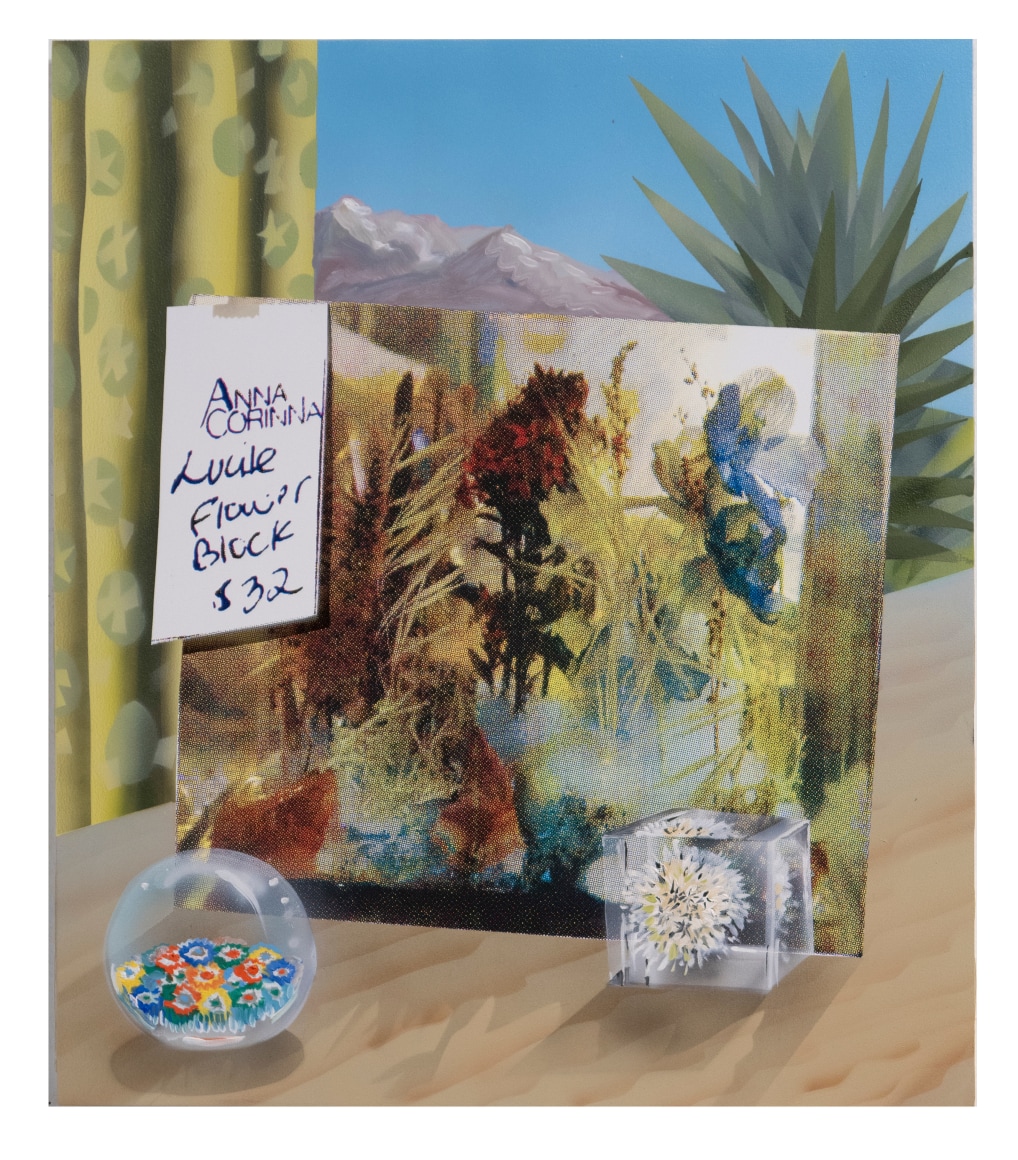 Melissa Brown  Queertique Gems, 2022  Flashe, oil, acrylic on Dibond  53.5 x 46 cm | 21 x 18 in