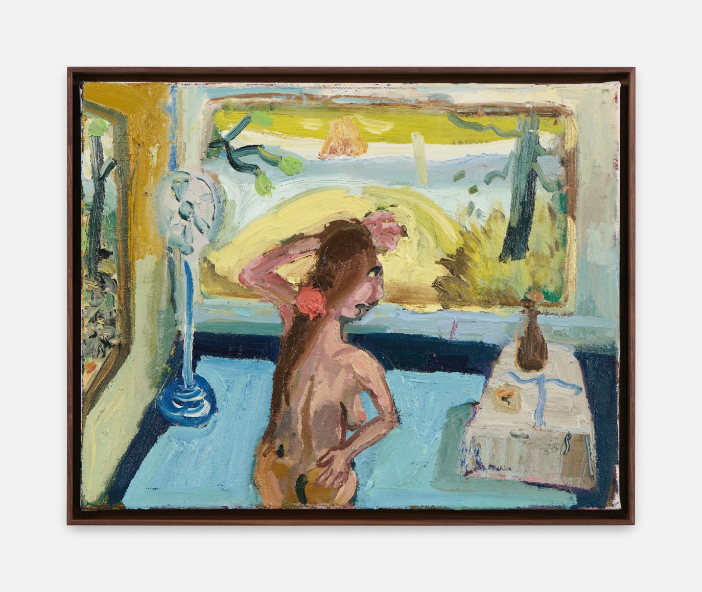 Dan Schein  Humidity, 2022  Oil on canvas  41 x 51 cm / 16 x 20 in