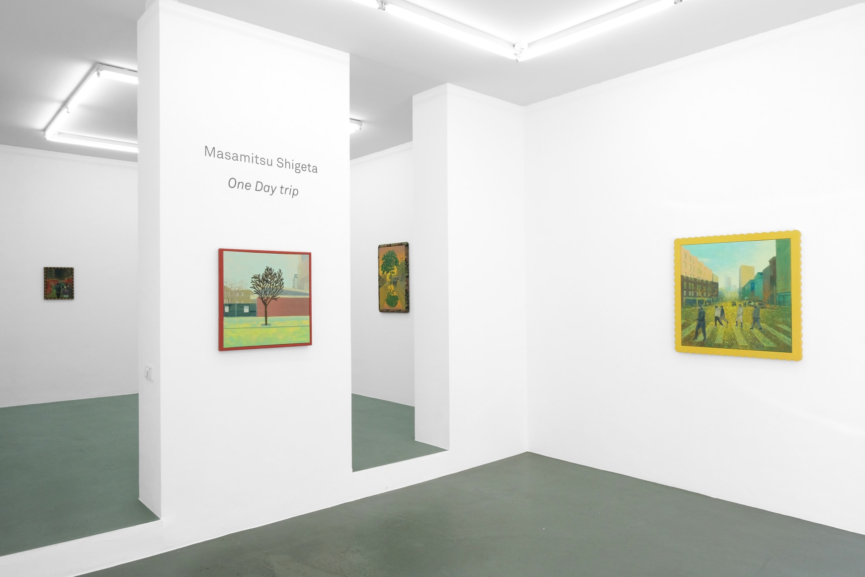 Installation view of Masamitsu Shigeta's solo exhibition at Gaa Gallery in Cologne