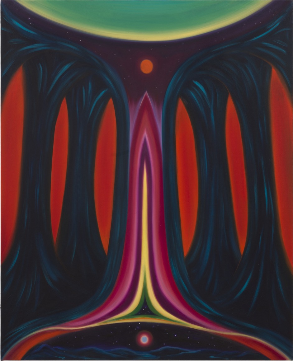 Zoe McGuire  Rising Tree, 2023  Oil on canvas  102 x 83 cm | 40 x 32.5 in