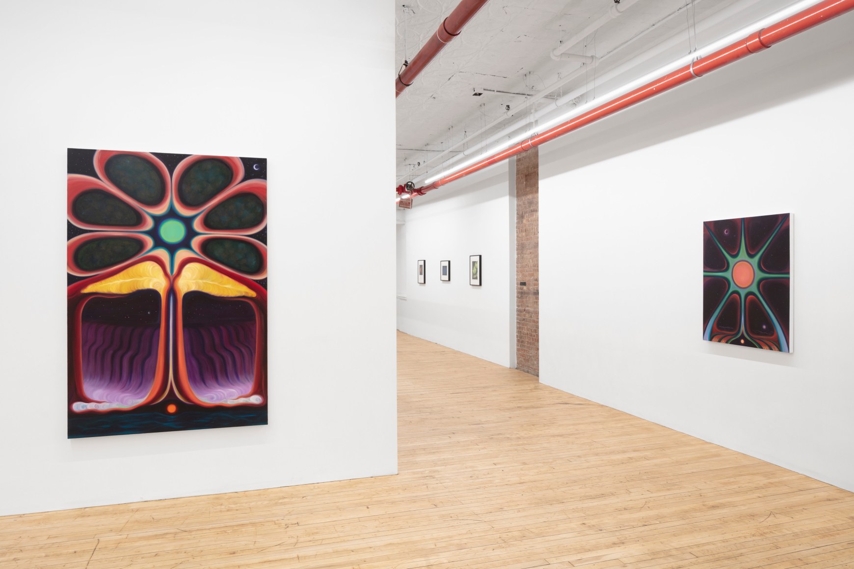 Zoe McGuire solo exhibition installation views from &quot;Cambium&quot; at Gaa Gallery, New York, NY