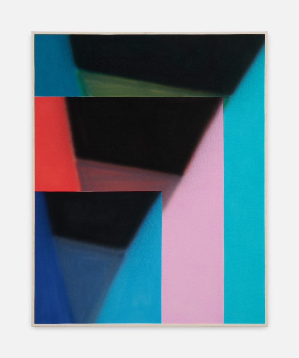 Russell Tyler  After Effects, 2022  Acrylic on canvas  127 x 101.5 cm / 50 x 40 in