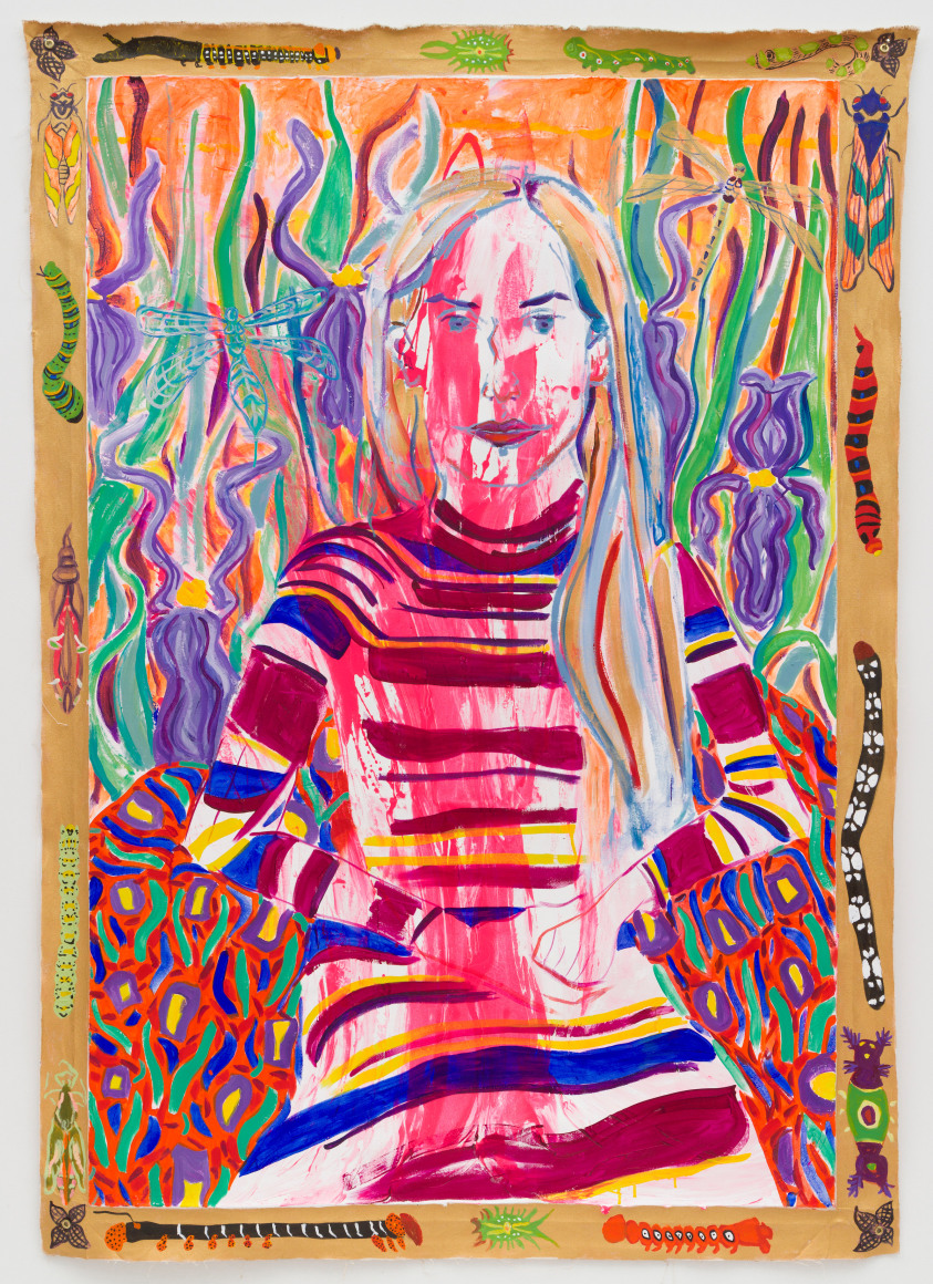 Heidi Howard  Virginia Wagner, 2022  Acrylic on canvas  167.64 x 116.84 cm / 66 x 46 in