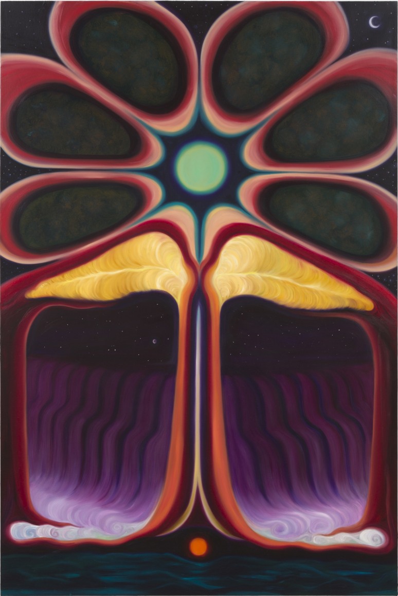 Zoe McGuire  Blue Star, 2023  Oil on canvas  183 x 122 cm | 72 x 48 in