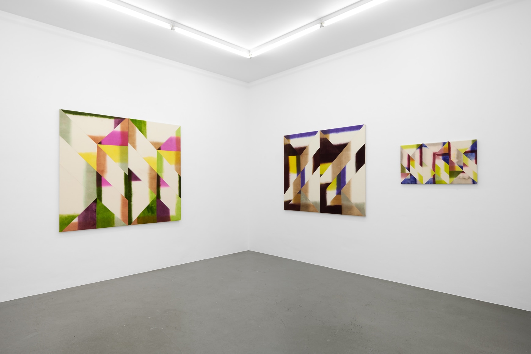 Gaa Gallery - Wilder Alison installation views from solo exhibition &ldquo;mirror air error hunger&quot; at Gaa Projects, Cologne, Germany