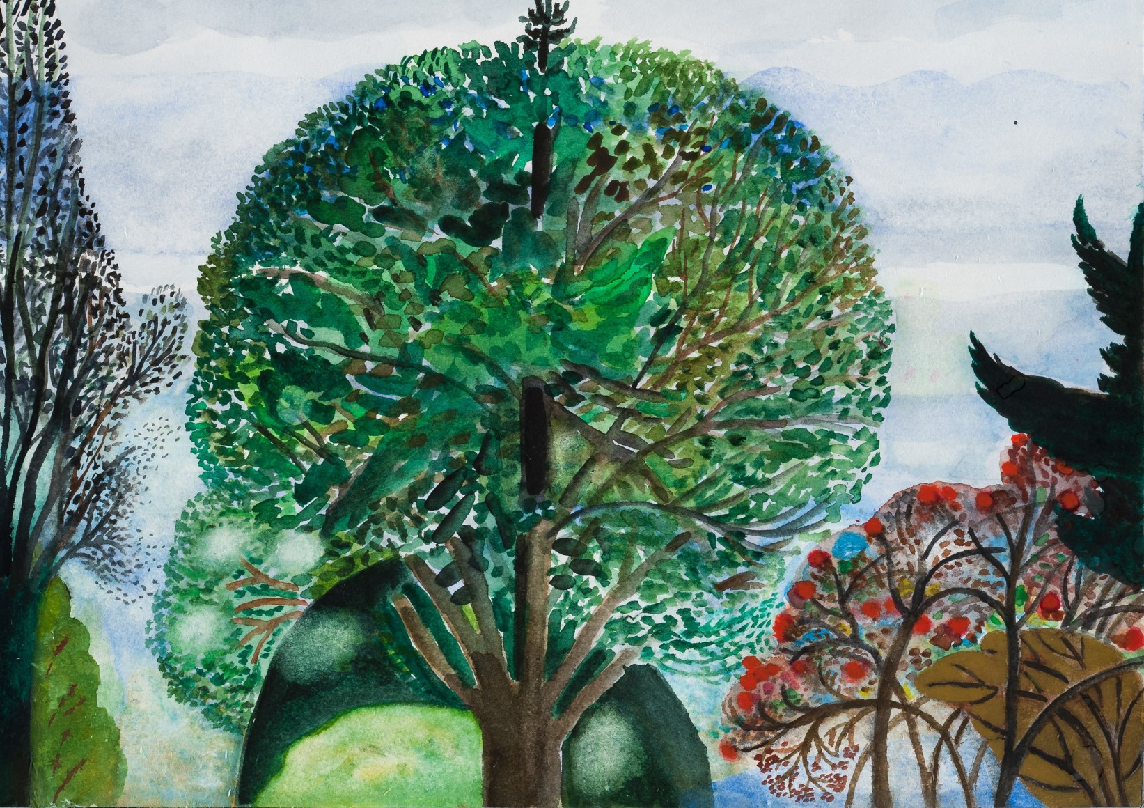 Fay Jones Two Trees 10