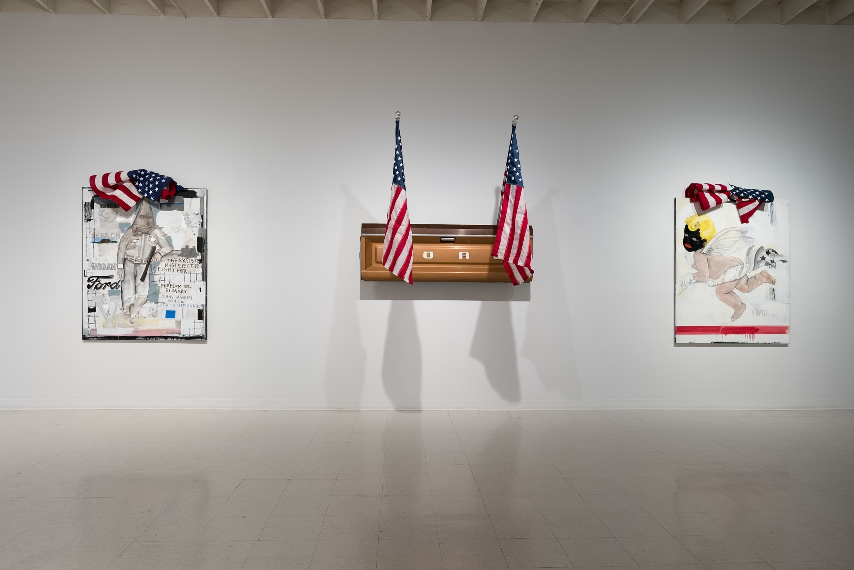 Julian V.L. Gaines - Under the Flag - Russo Lee Gallery - Installation View 021