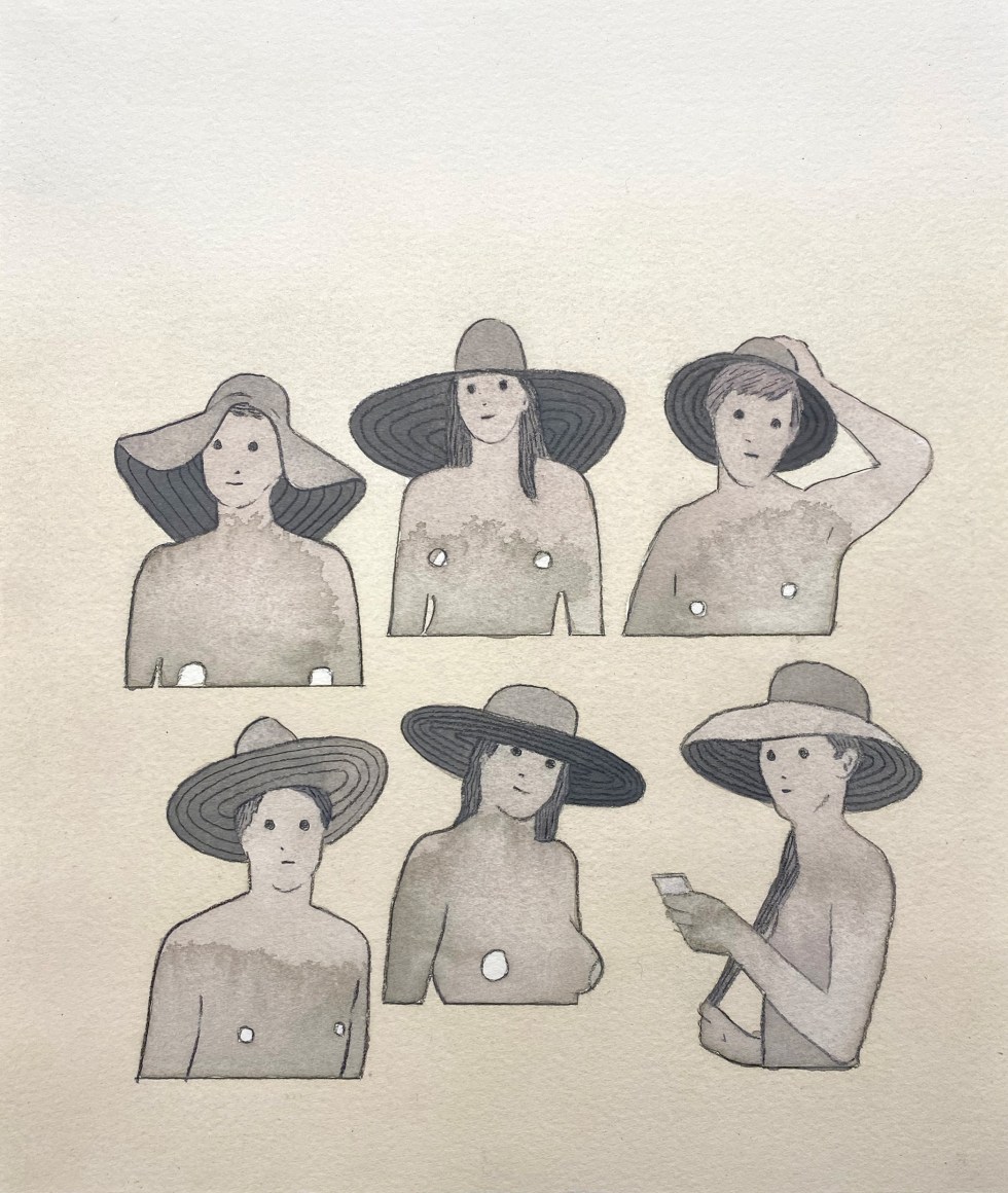 Dan Gluibizzi  six in the sun, 2021