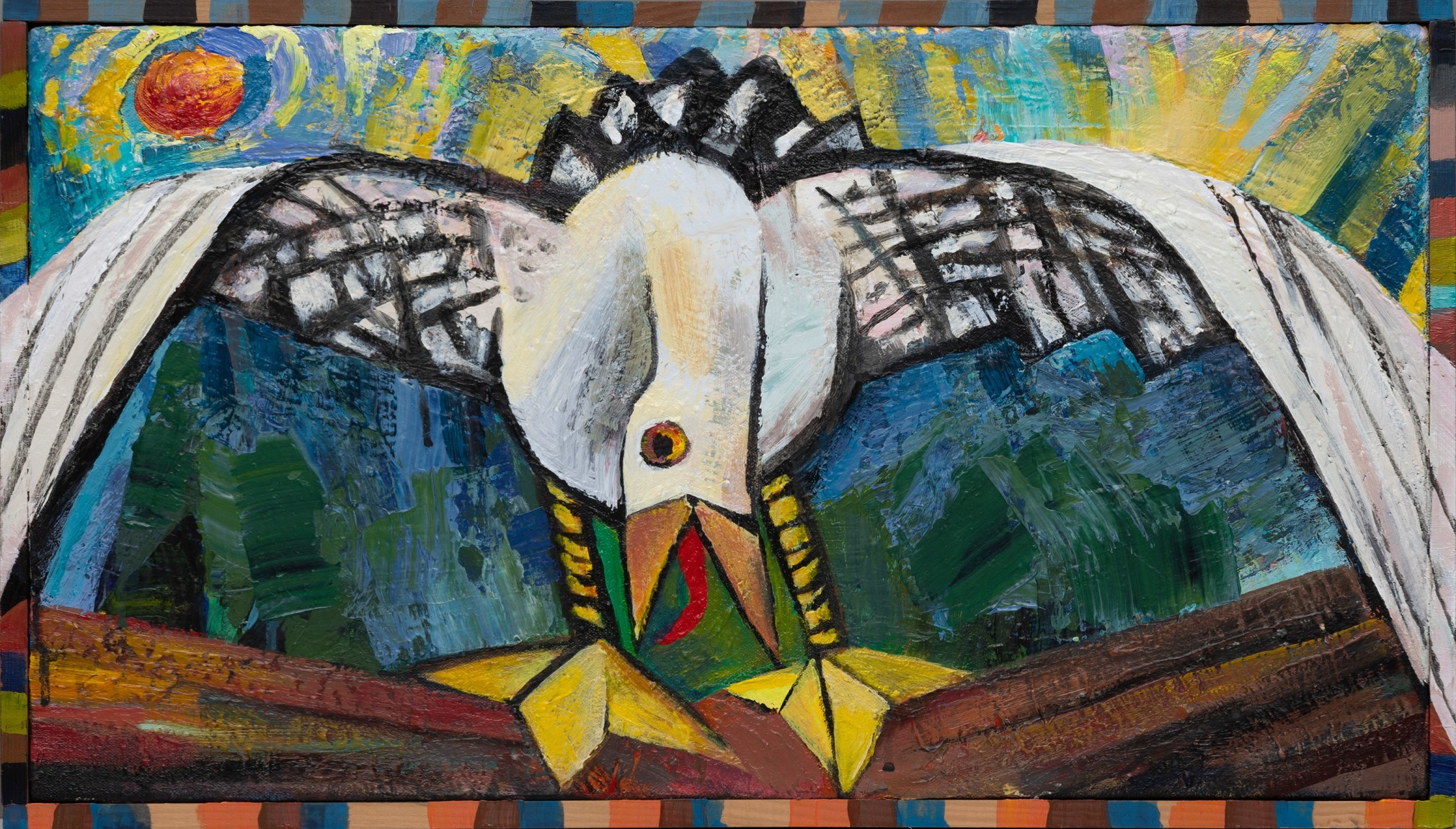 Lucinda Parker (b. 1942)  Hungry Gull, 2022