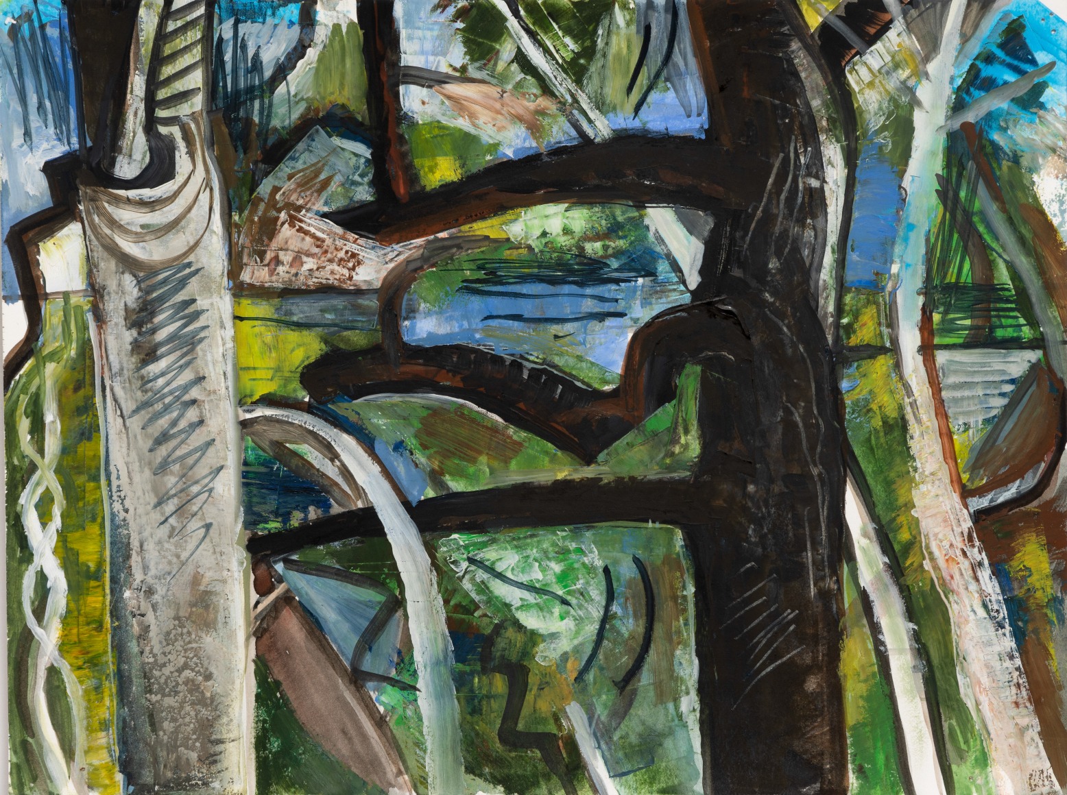 Lucinda Parker (b. 1942)  Tropical Joy, 2006