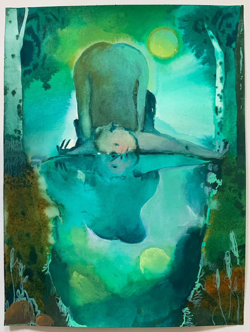 Elizabeth Glaessner - Pond Gazing