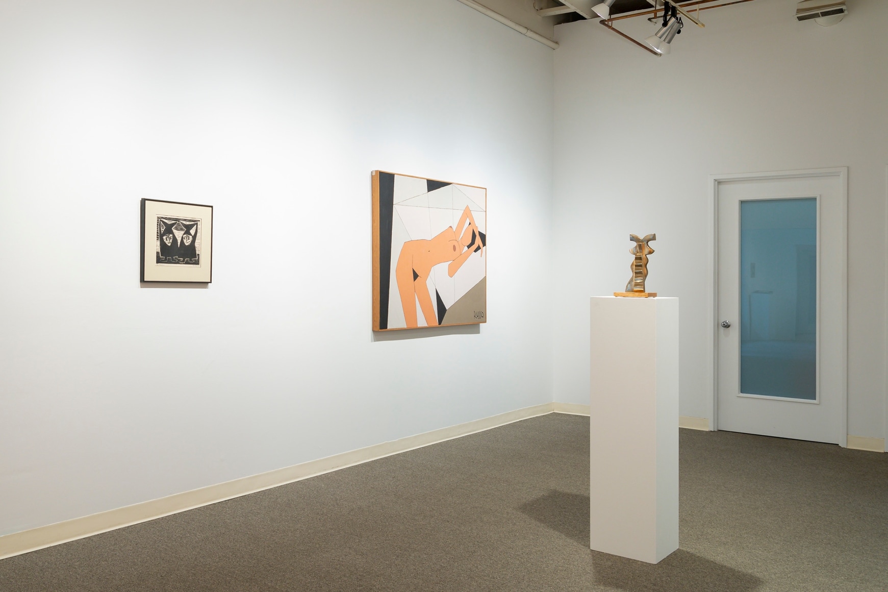 Early Northwest Artists - Installation View - June 2019 - Carl Morris, Louis Bunce, Michele Russo, Sally Haley, Manuel Izquierdo - view 04