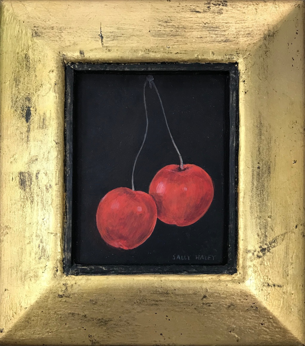 Sally Haley (1908-2007)  Untitled (Two Cherries), c. 1980's