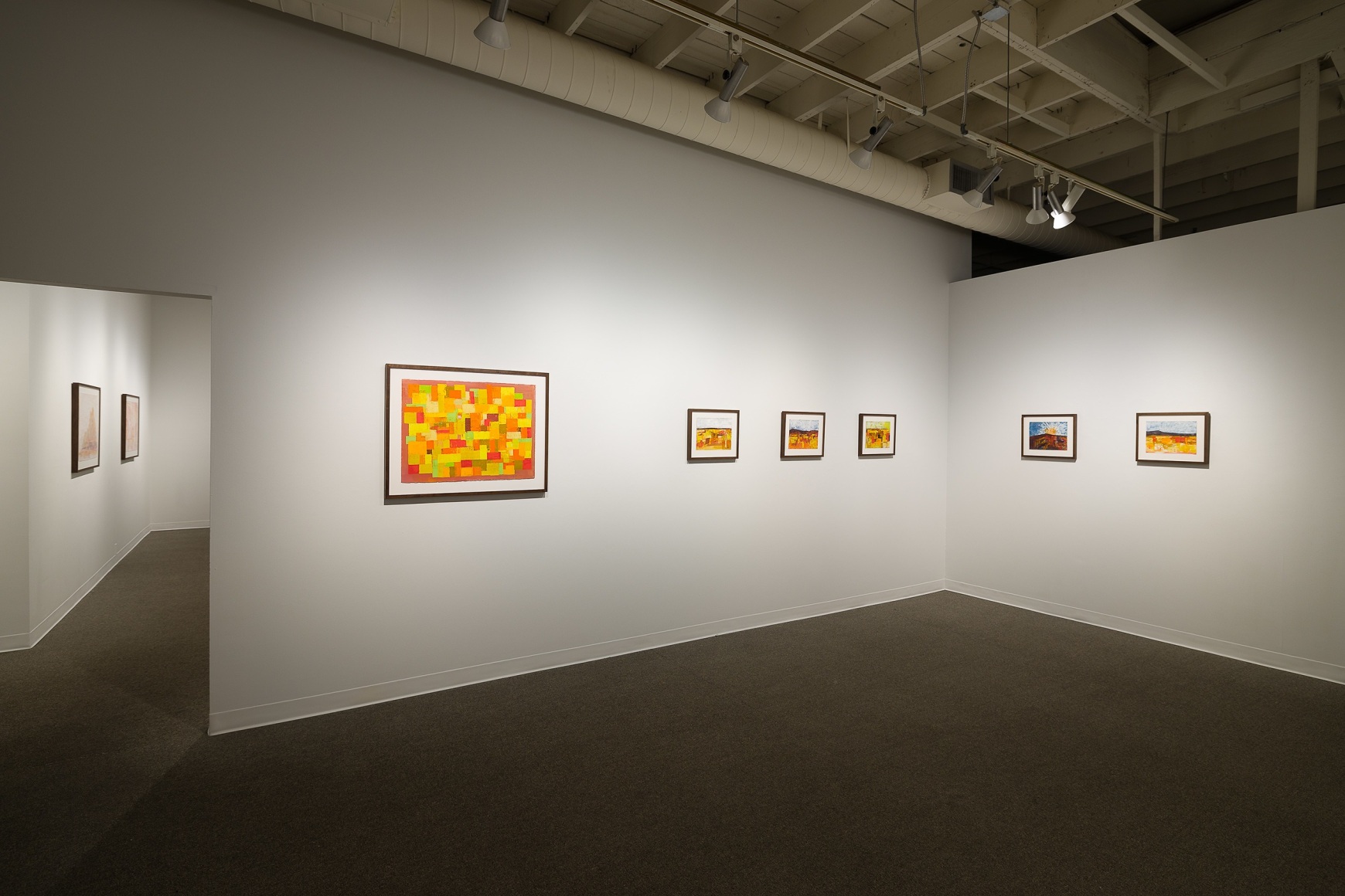 Margot Voorhies Thompson | Desert Light | Russo Lee Gallery | Portland Oregon | March 2020 | Install View 01