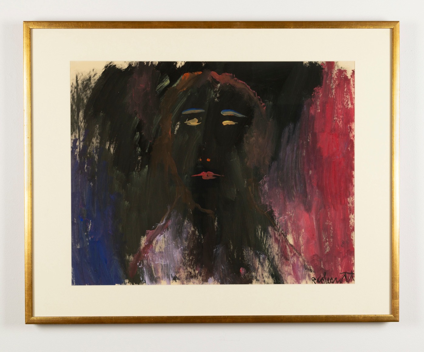 Colescott - Dark Face