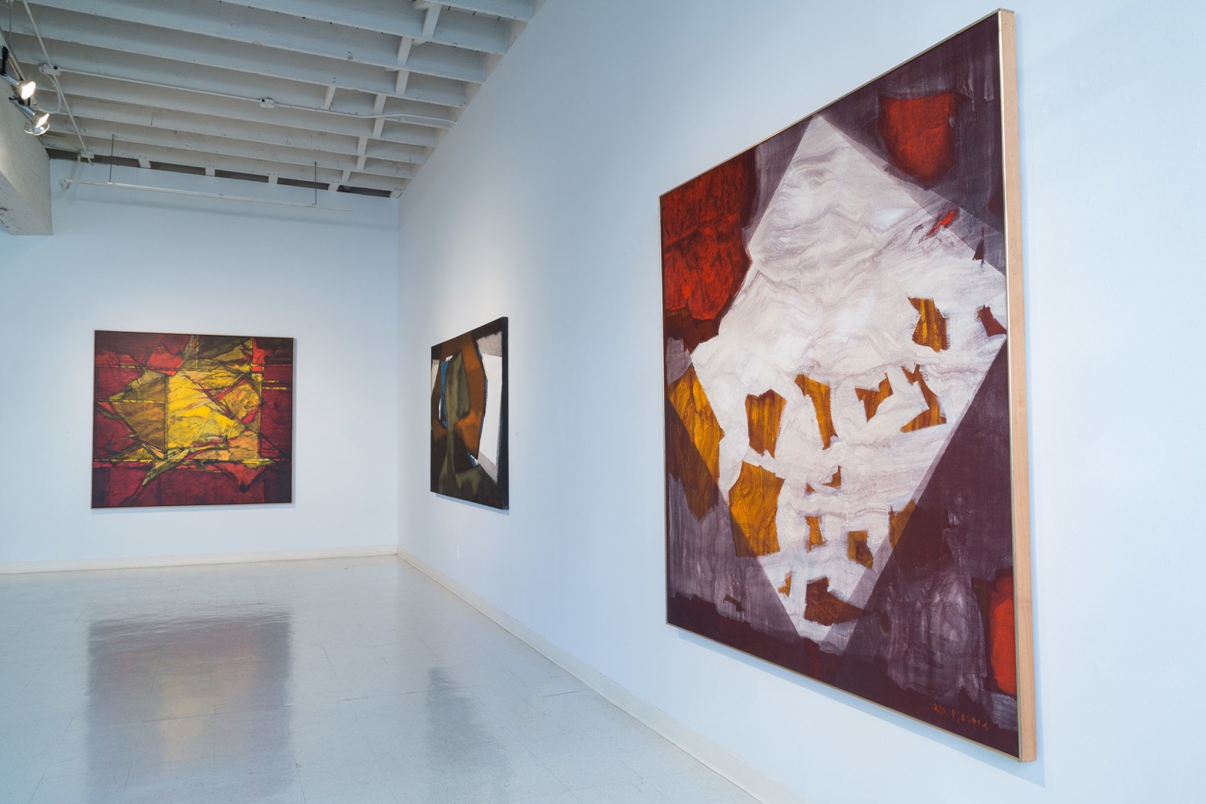 Carl Morris | Decades installation | January 2017