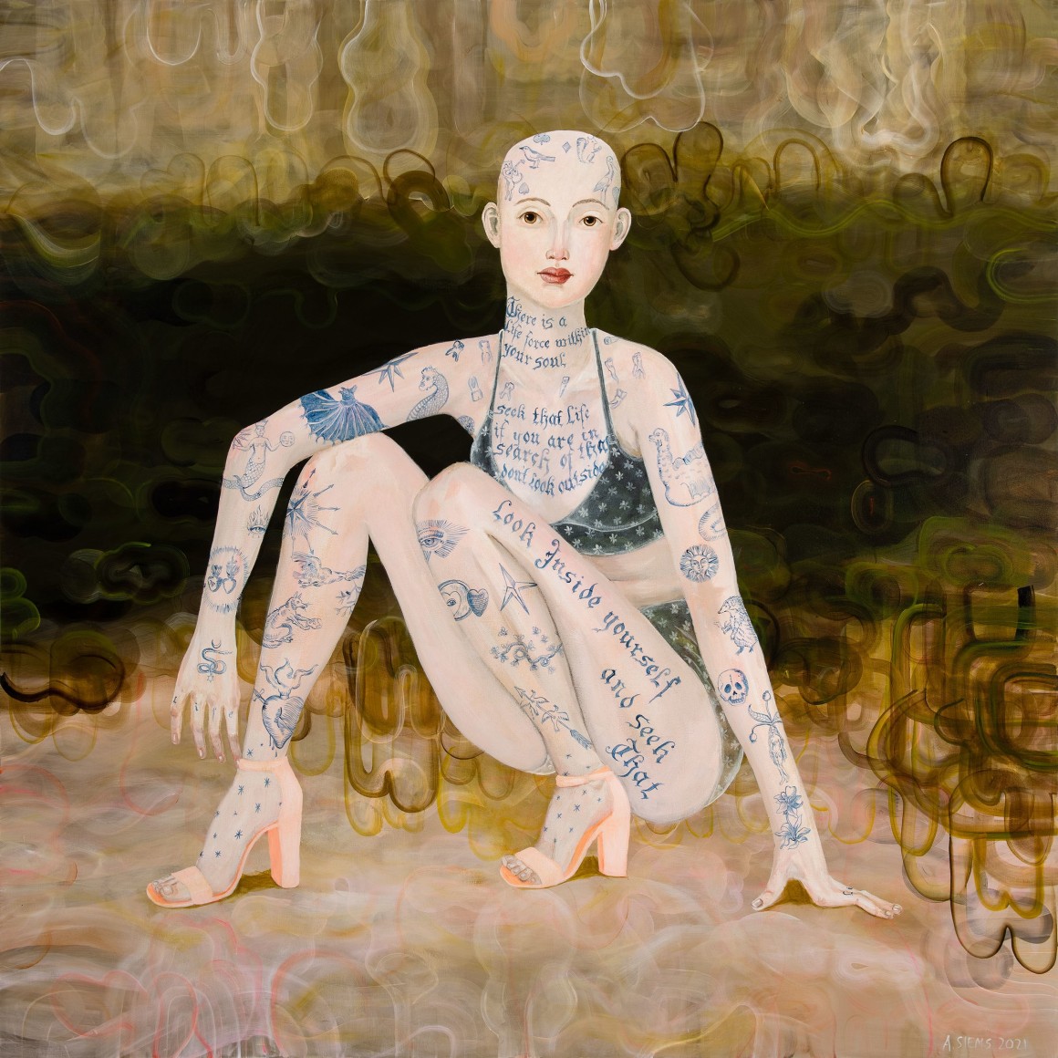 Anne Siems (b. 1965)  Life Force, 2021