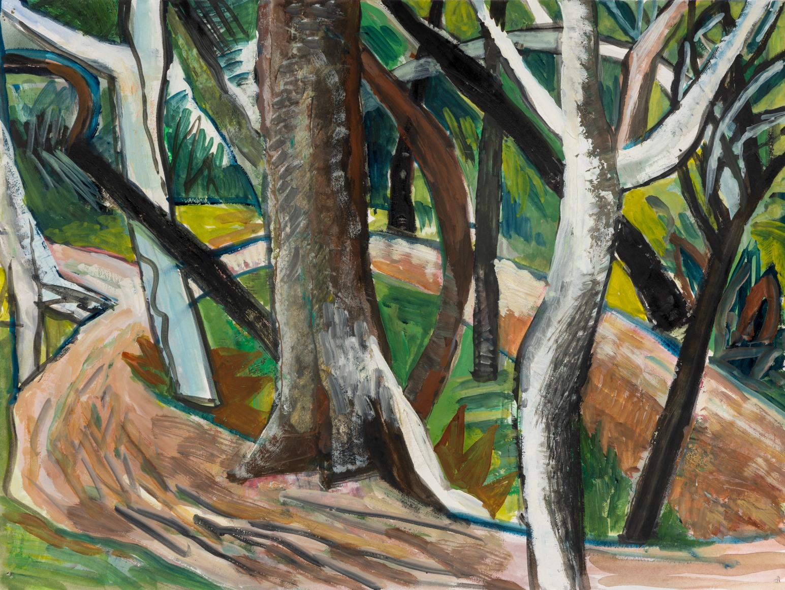 Lucinda Parker (b. 1942)  Around the Other Way, 2006