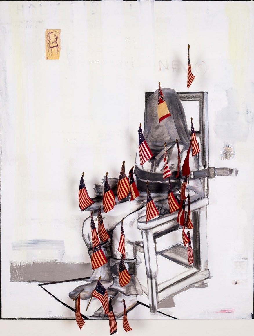 Julian V. L. Gaines  Untitled (Under the Black Flag), 2022