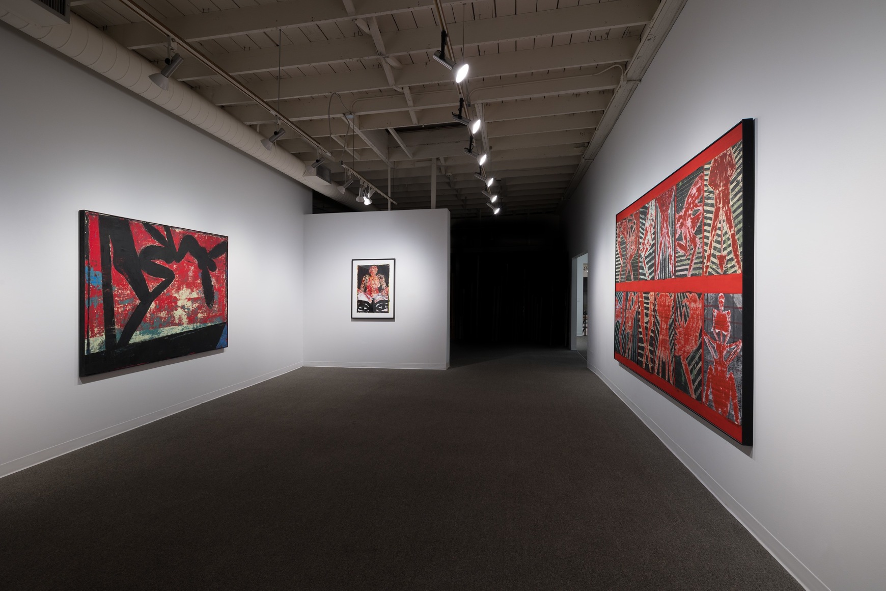 Michael Spafford - Mythic Figures - Installation view 01