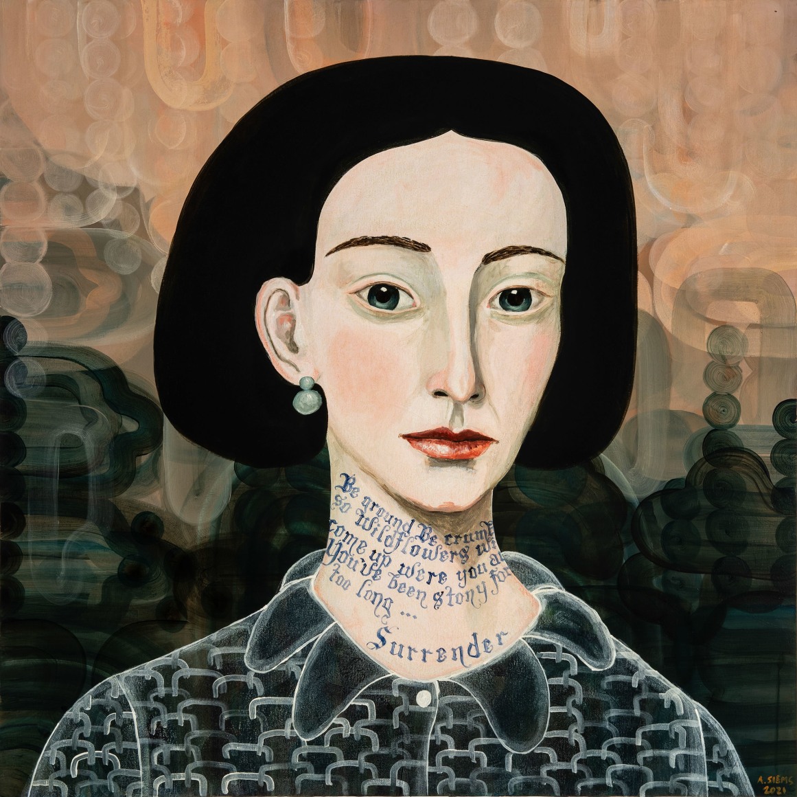 Anne Siems (b. 1965)  Come up where you are, 2021