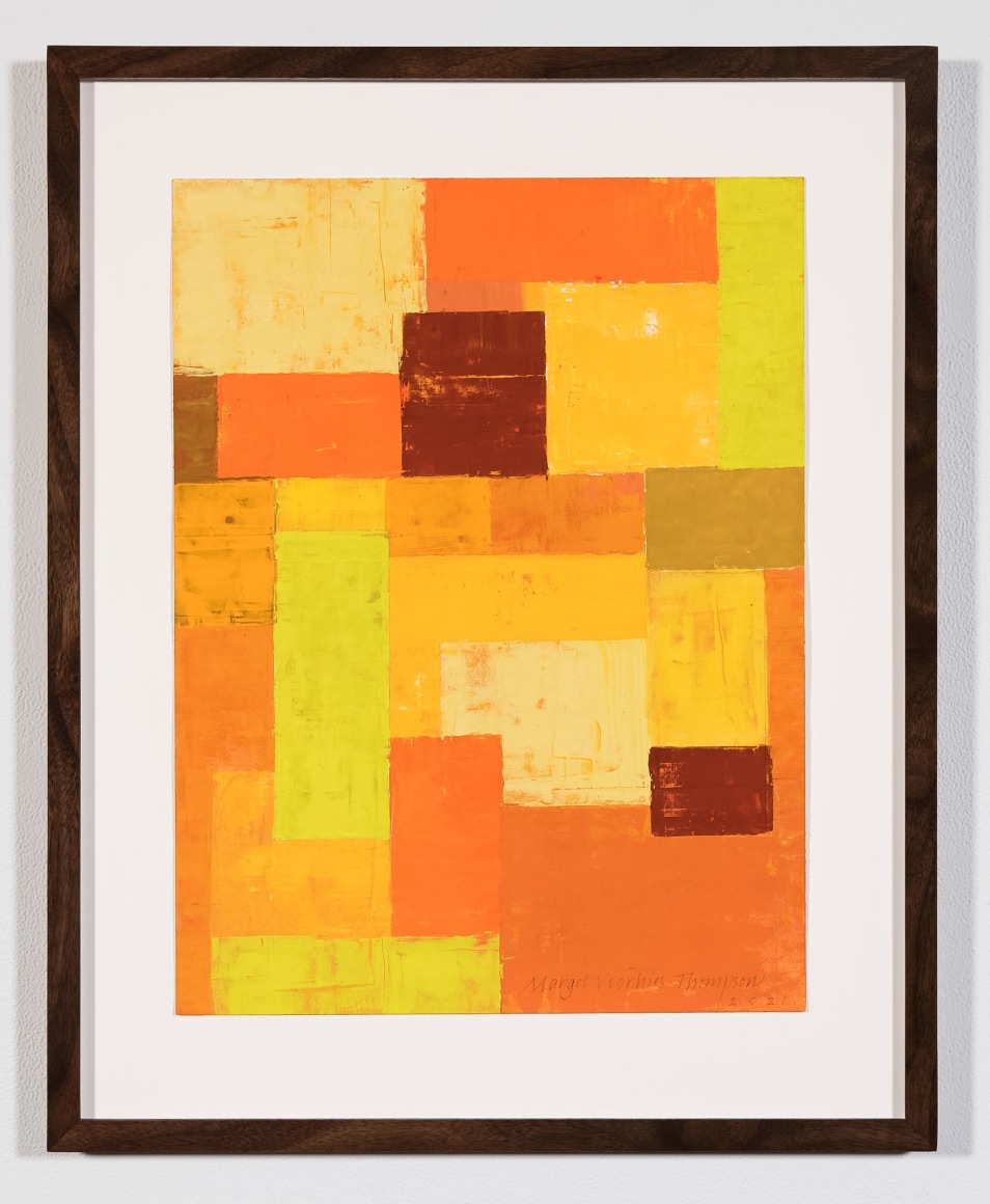 Margot Voorhies Thompson (b. 1948)  Color Vibrations II Borrego Superbloom, 2021