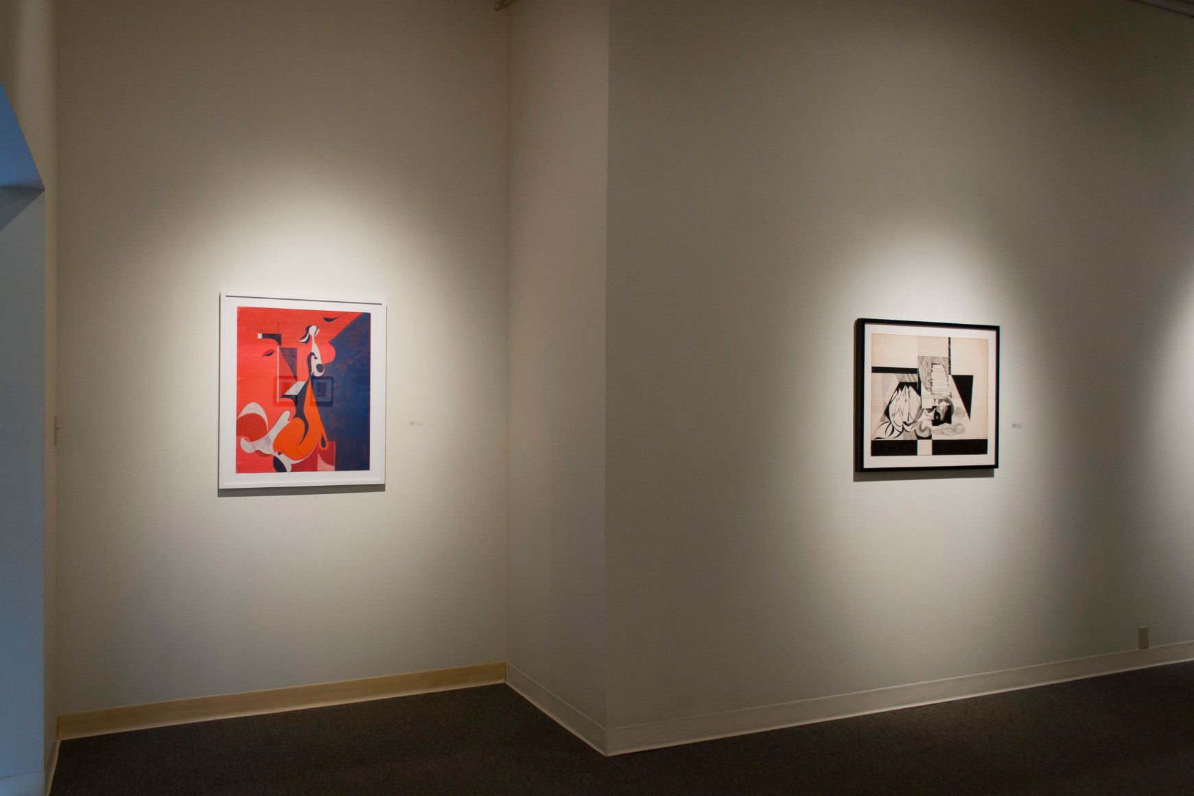 Louis Bunce at Laura Russo Gallery January 2014