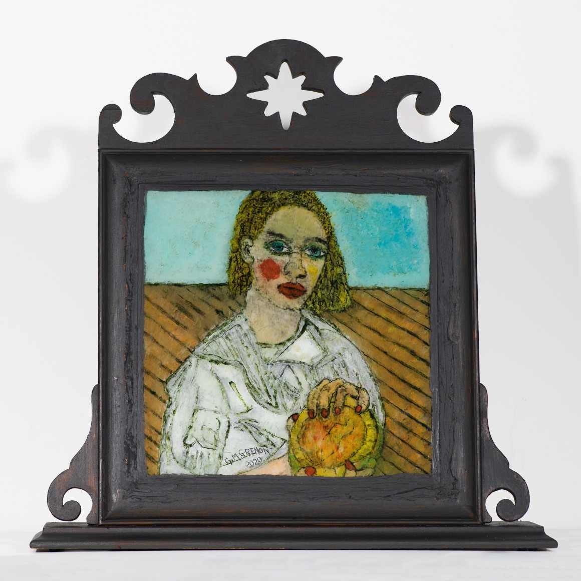 Gregory Grenon - Blond Woman with Melon