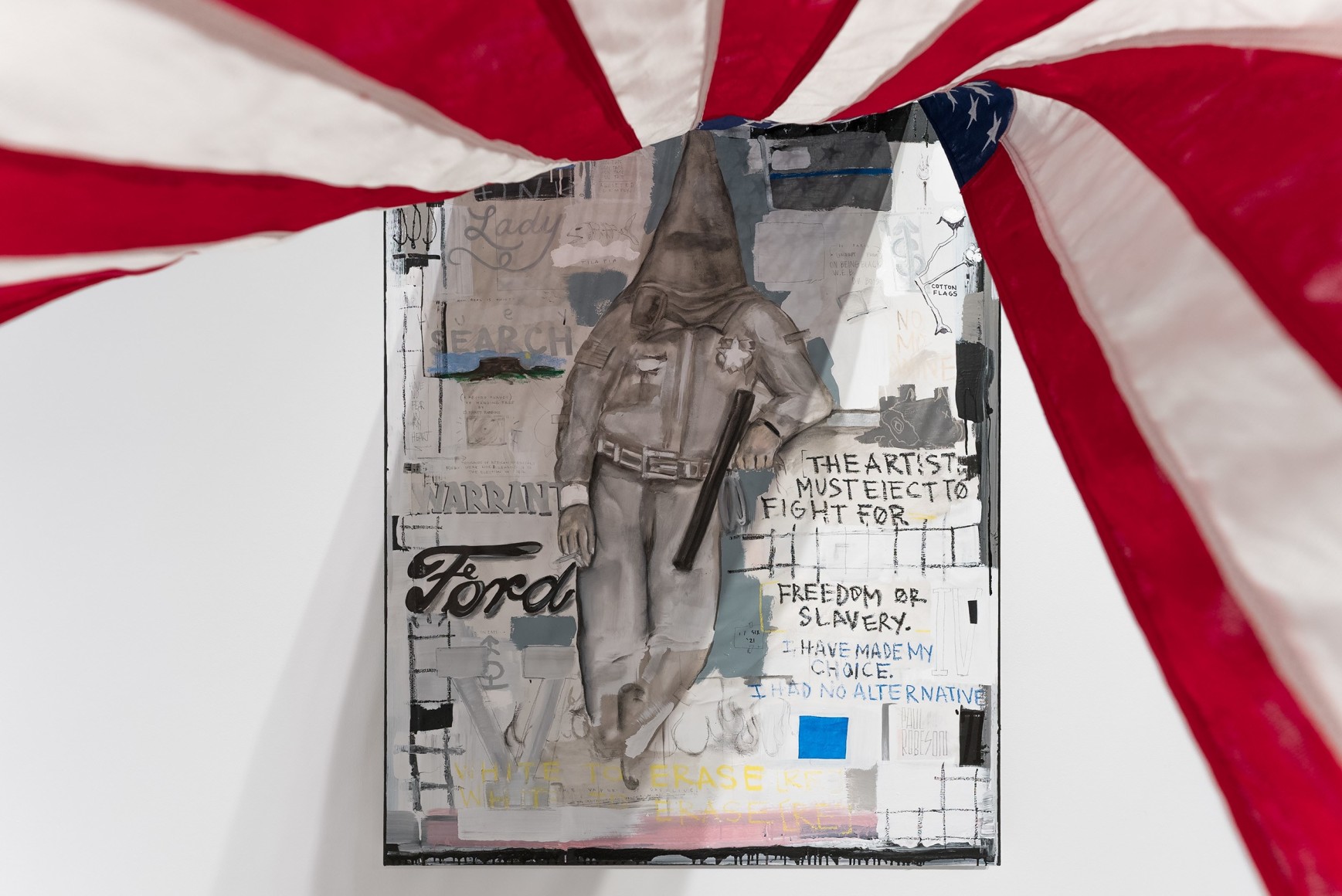 Julian V.L. Gaines - Under the Flag - Russo Lee Gallery - Installation View 014