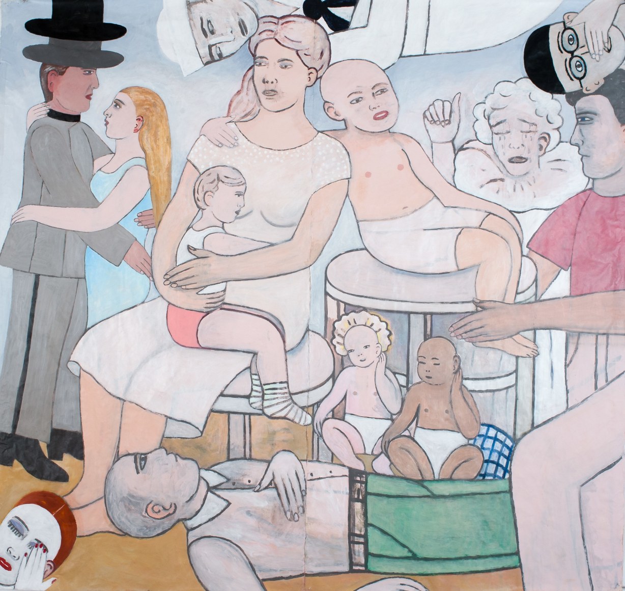 Fay Jones (b. 1936)  Touch and Go, Repeat, 2020