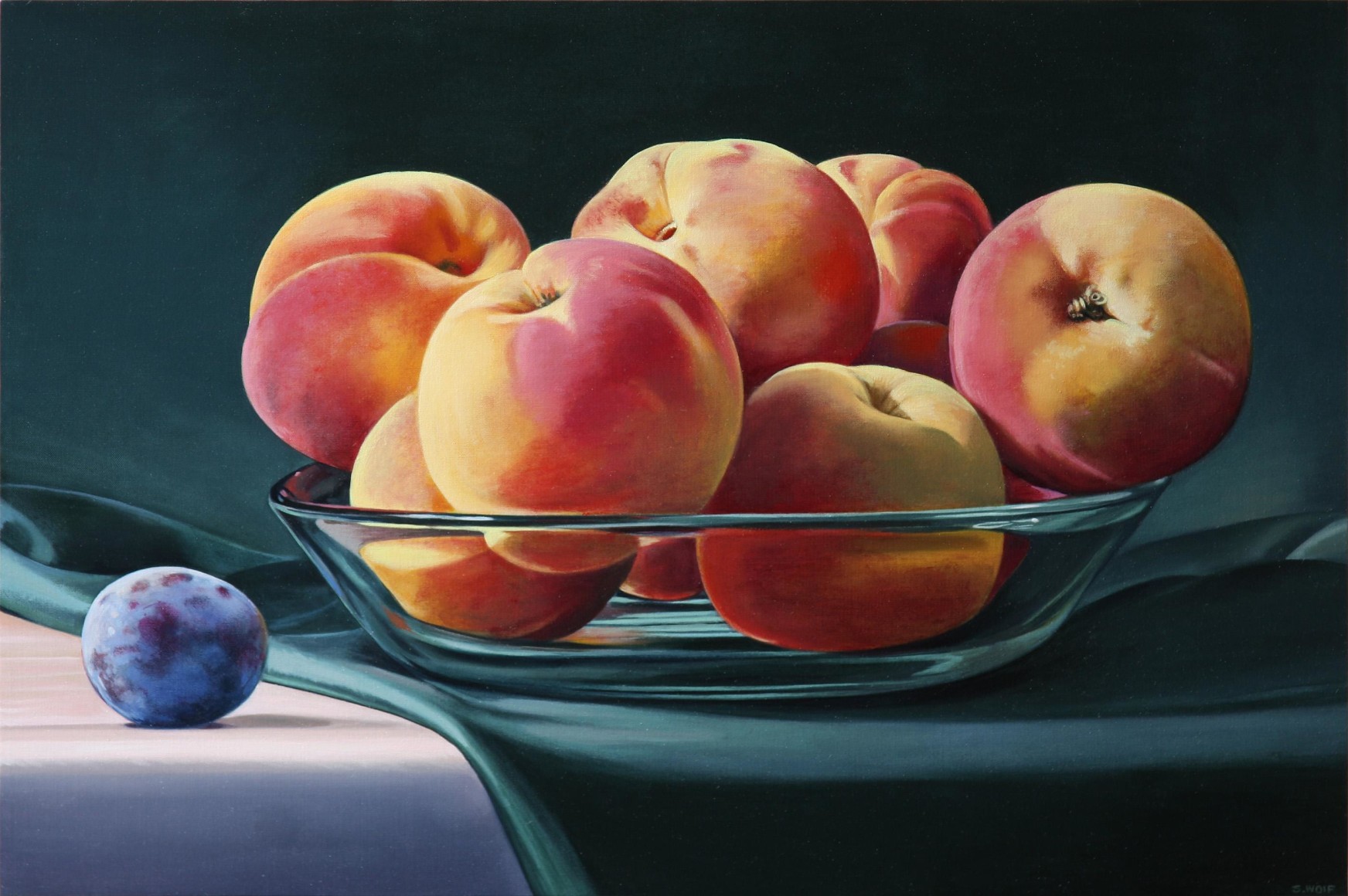 Wolf - Peaches in Still Life