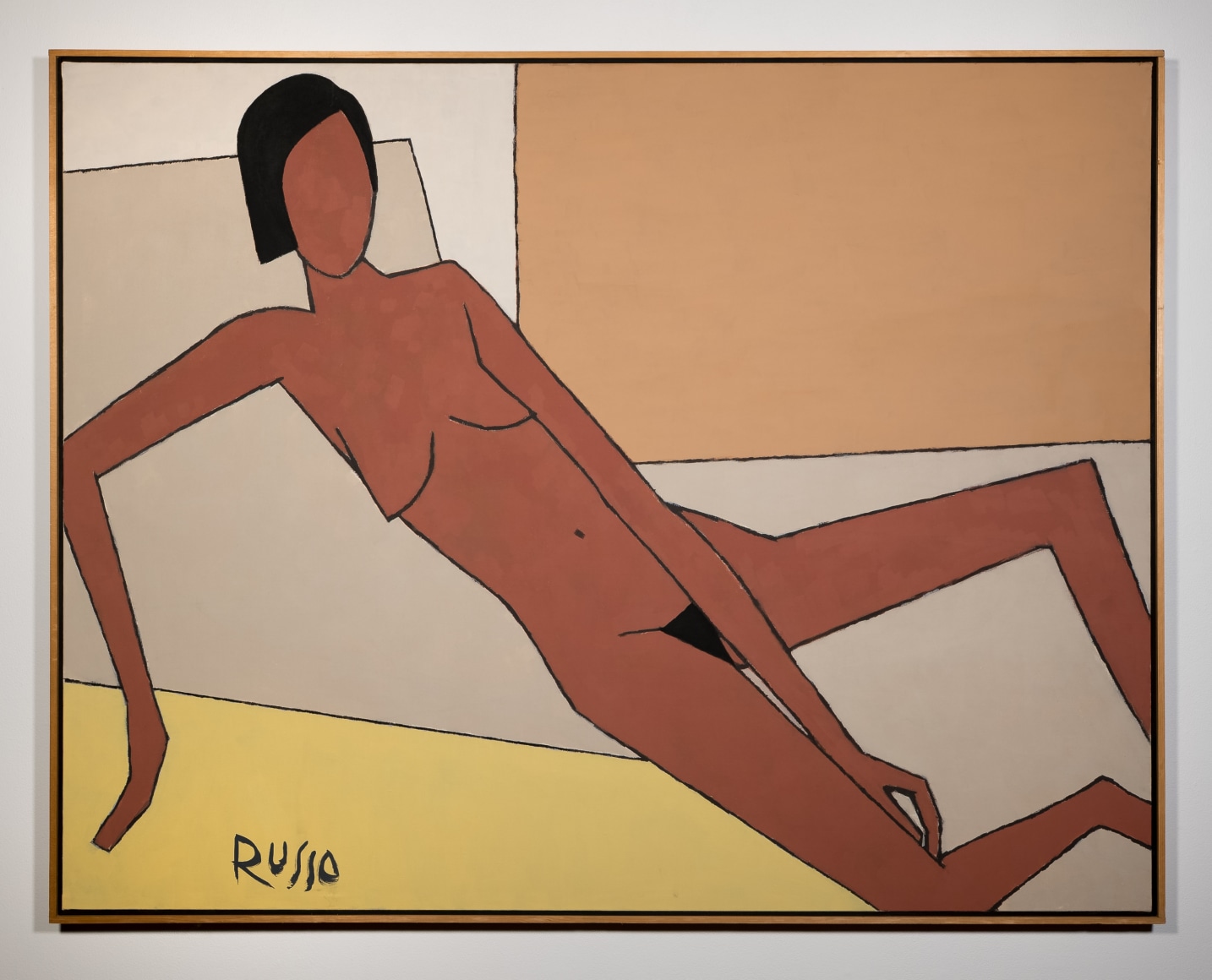 Michele Russo (1909-2004)  MR118 Untitled (reclining nude)