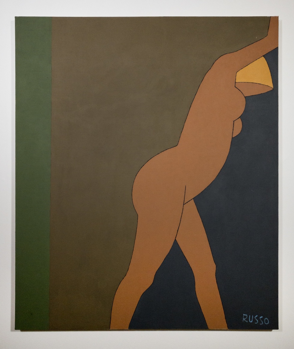 Michele Russo (1909-2004)  Untitled (Leaning Blond Nude)