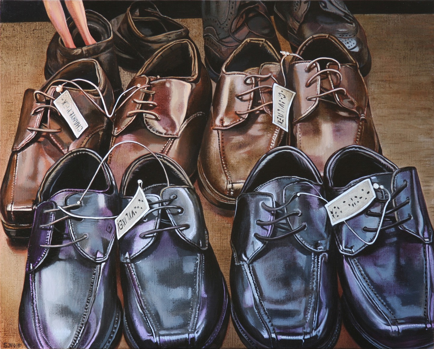 Wolf - Van Gogh Shoes