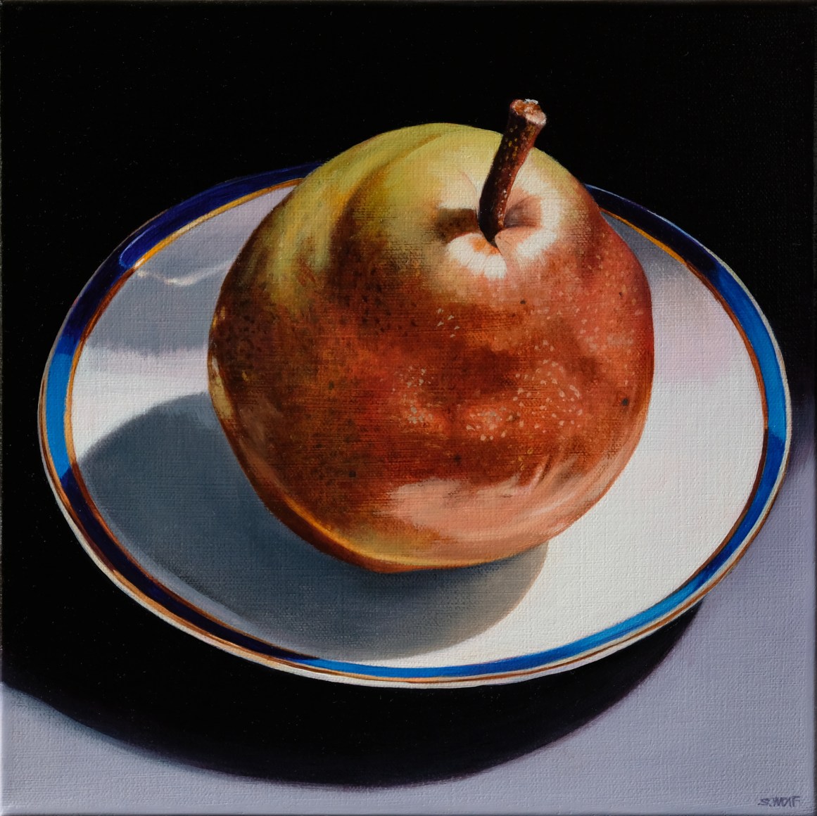 Sherrie Wolf (b. 1952)  Red Pear I, 2021