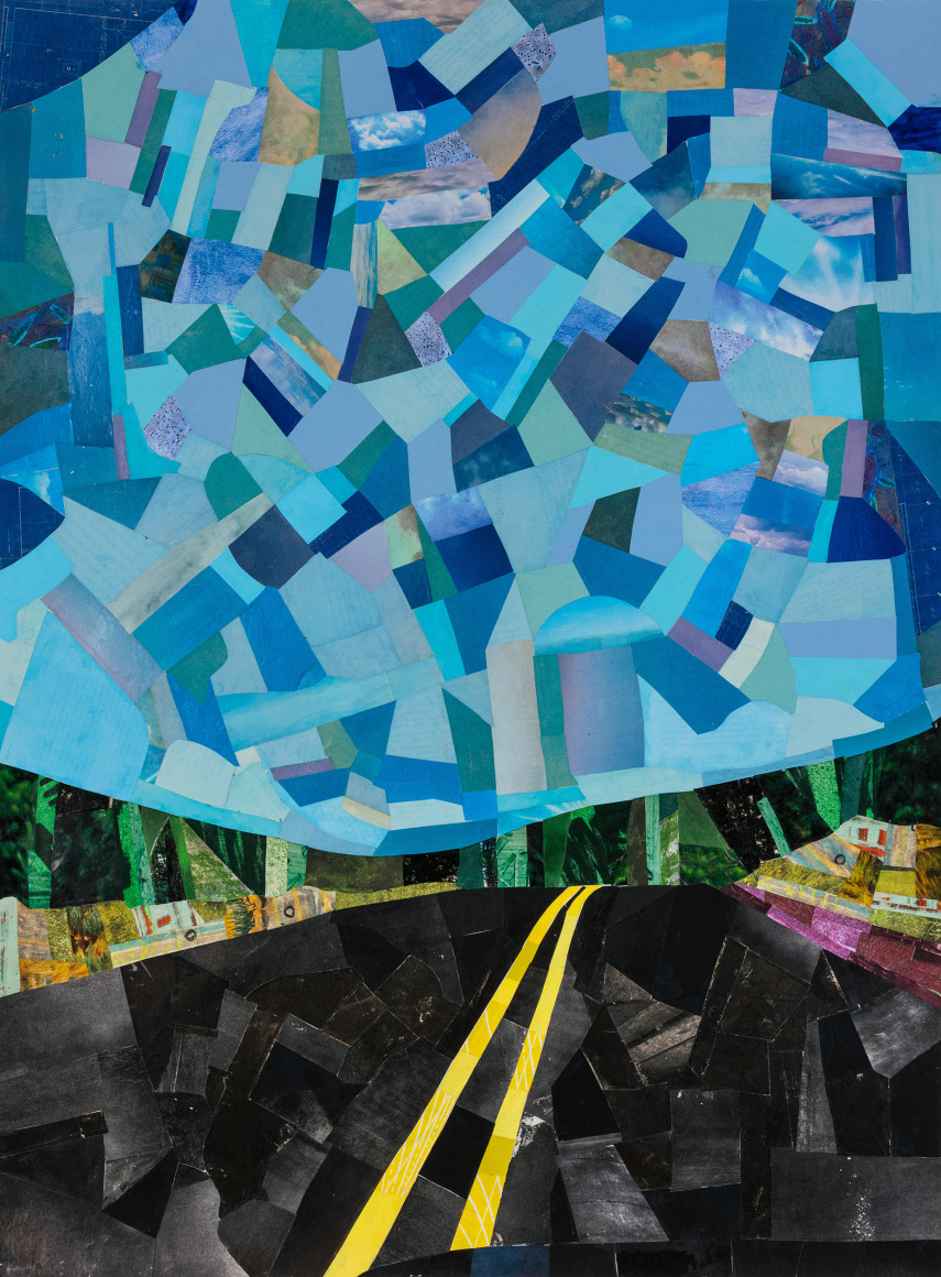 Whitney E. Nye (b. 1966)  Backroads, 2023