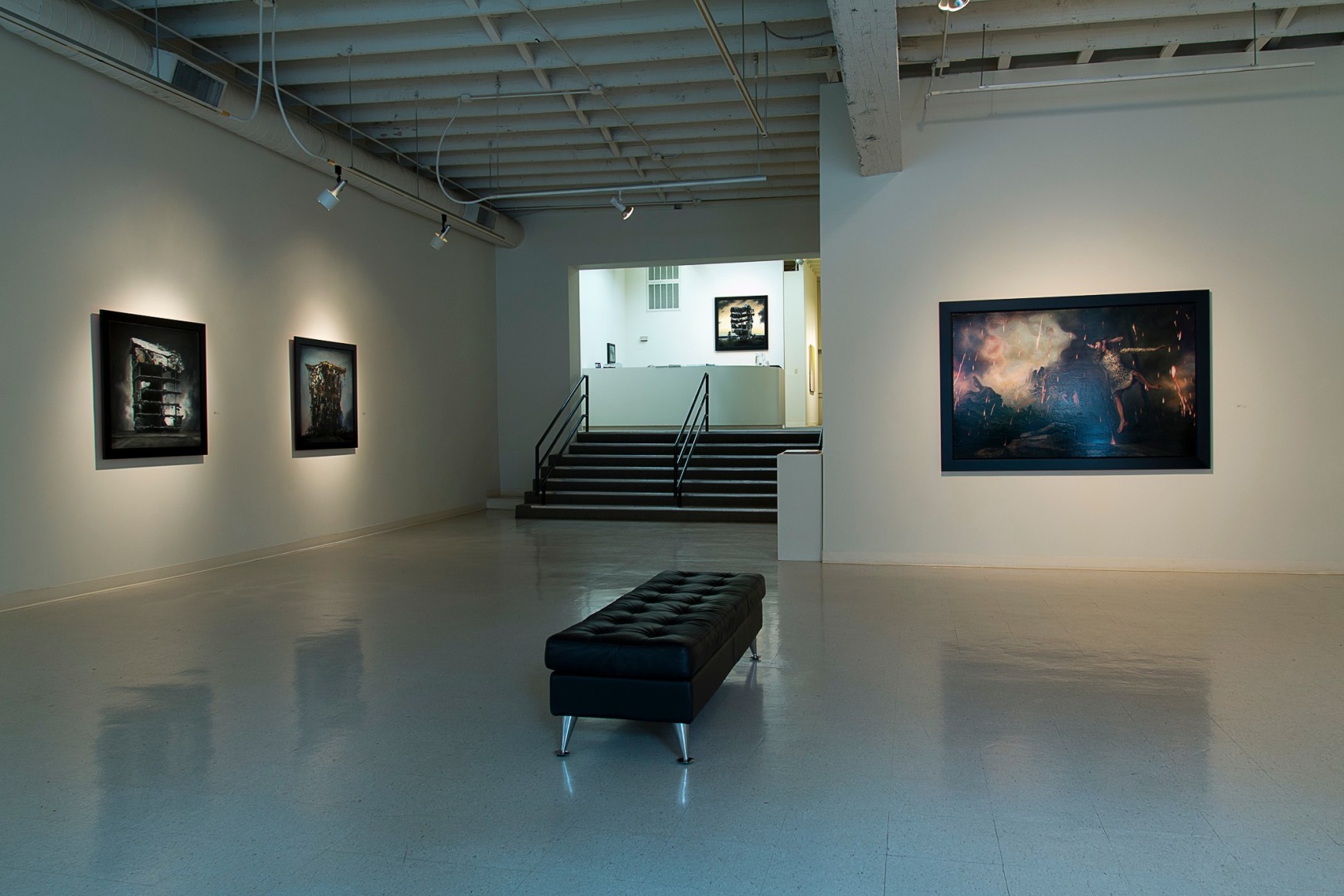 Michael Paul Miller installation at Laura Russo Gallery March 2015