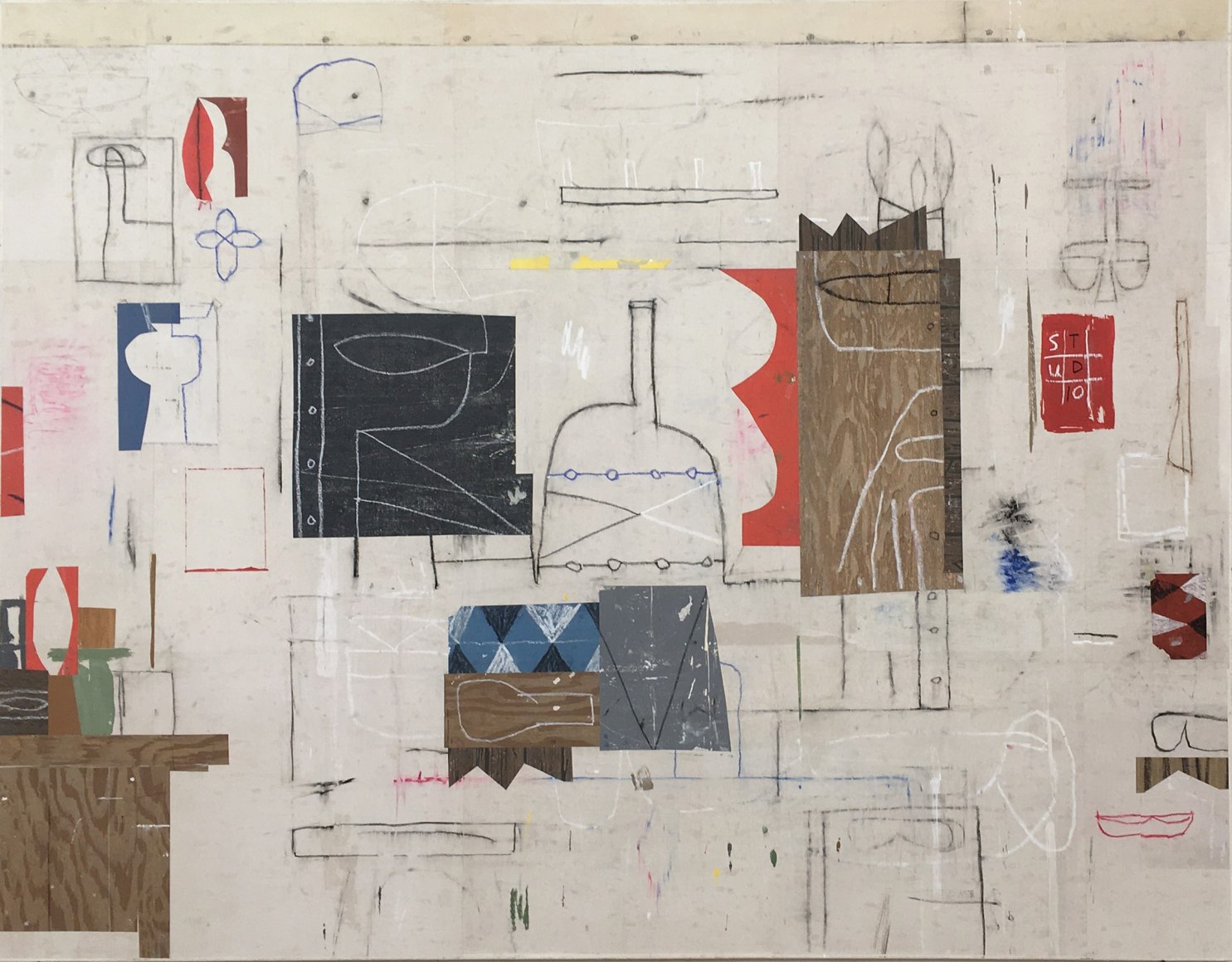 Whiting Tennis  Studio Wall, 2021