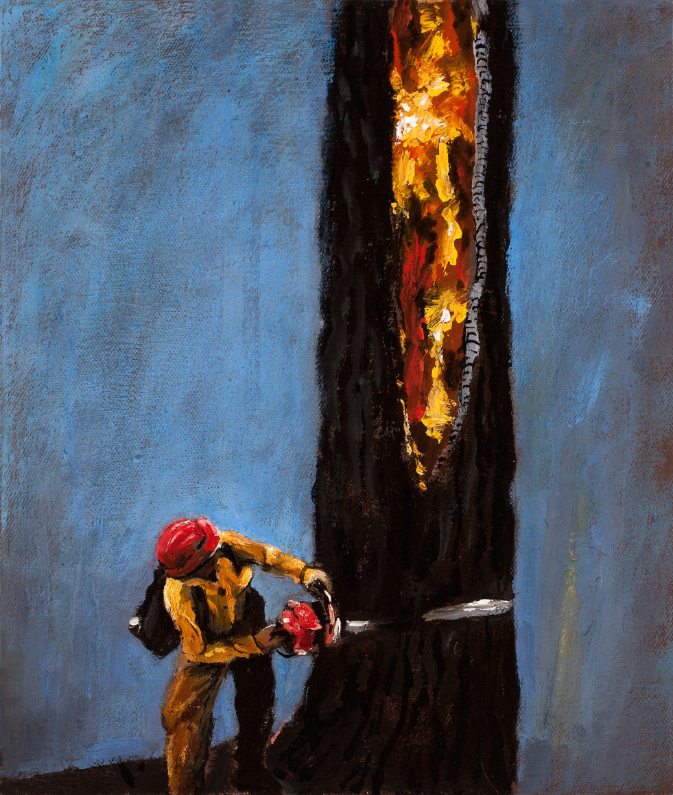 Michael Brophy (b. 1960)  Loretta, 2022&ndash;23