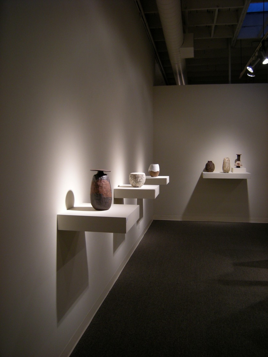 Gina Wilson clay works at Laura Russo Gallery January 2012