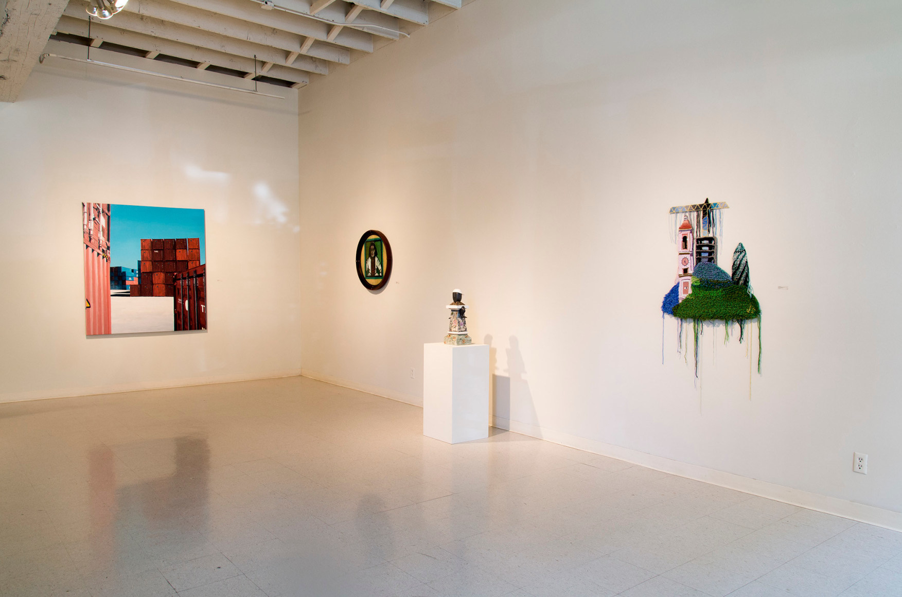 August 2015 Gallery Group Show installation view