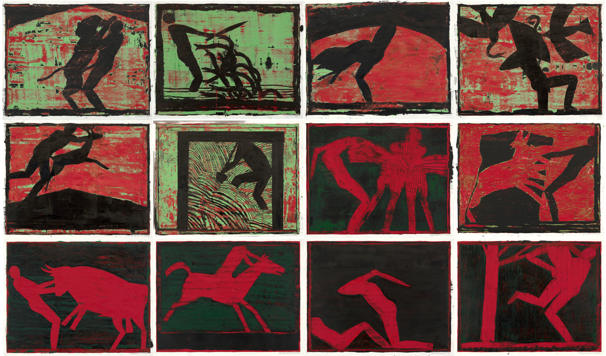 Michael Spafford (b. 1935)  12 Labors of Hercules, 2005